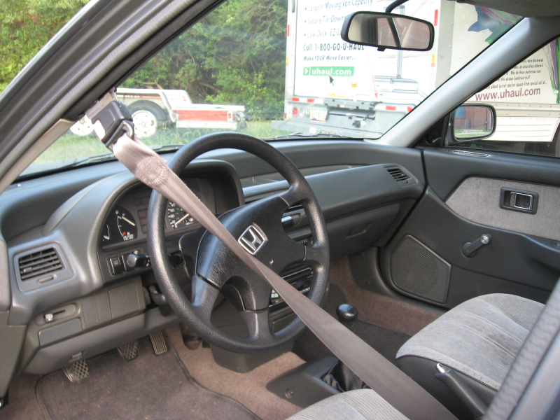 One of the Hondas in question, who claimed “at least I don’t have a Takata airbag” before driving away.